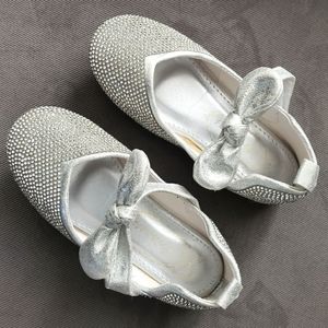 Kikiz Little Girl's Adorable Sparkle Mary Jane Princess Party Dress Shoes sz 9